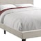 Homeroots Beige Full Tufted Upholstered Bed Frame 333287 - alternate 3