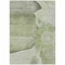 Homeroots 10' X 14' Artichoke Green And Gray Floral Washable Indoor Outdoor Area Rug 582235 - alternate 2