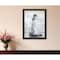 Homeroots Lighthouse Black Framed Print Wall Art 529622 - alternate 2