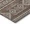 Homeroots 5' X 8' Brown And Ivory Southwestern Washable Indoor Outdoor Area Rug 593655 - alternate 2