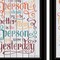 Homeroots Set Of Two The Only Person 2 Black Framed Print Wall Art, 2PK 406141 - alternate 2