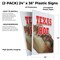 Signmission Texas Hot, Plastic Signs Only 24 Inch x 36 Inch, Corrugated Plastic, 2PK CSB-2436-2PACK-Texas Hot - alternate 2