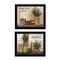 Homeroots Set Of Two Blessed Gathering Black Framed Print Wall Art, 2PK 405872 - alternate 1