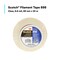 Scotch Strapping Tape, 6.6 mil Thick, 2 in W x 180 ft L, 3 in Core Dia., Clear 898 - alternate 3