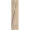 Ekena Millwork Rustic Two Board Spaced Board-n-Batten Knotty Pine Faux Wood Shutters w/Z-Board, 11 1/2W x 62H, PR SHUBSZ11X62KPPR - alternate 7