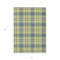 Homeroots 5' X 8' Yellow Blue And Ivory Plaid Washable Indoor Outdoor Area Rug 597136 - alternate 3