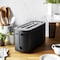 Zwilling Enfinigy, 4-Slice Long Slot Toaster, Extra Wide 1.5in Slots for Bagels and Toast, Black 1016127 - alternate 4