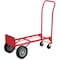 Safco Two-Way Convertible Hand Truck, 500-600 lb Capacity, 18w x 51h, Red 4086R - alternate 1