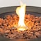 Deko Living Round Outdoor Propane Gas Fire Pit Table 8,000 BTU, Lava Rock Filler COB10009 - alternate 3