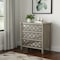Homeroots 15in Brown Standard Accent Cabinet With Three Drawers 274366 - alternate 2