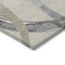 Homeroots 3' X 5' Beige Ivory And Gray Abstract Washable Indoor Outdoor Area Rug 599100 - alternate 4