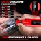 Edendirect 3.7V Cordless Rotary Tool Kit - 70 Pieces, LED Light, Adjustable Speed With Red ED-R3 Max Red - alternate 4