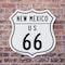 Signmission New Mexico Route Marker Shield Sign Us 6, 6 inch X 6 inch, Plastic Sign, 2PK SHI-P-2PACK-6-389 - alternate 2