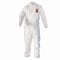 Kleenguard A20 Breathable Particle Protection Coveralls, Zip Front, Elastic, Large, White, 24PK KCC 49103 - alternate 1