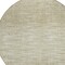 Homeroots 8' Khaki And Beige Round Abstract Washable Indoor Outdoor Area Rug 587418 - alternate 4