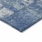 Homeroots 8' X 10' Denim Blue And Ivory Abstract Washable Indoor Outdoor Area Rug 612319 - alternate 3