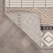 World Rug Gallery Contemporary Boho Indoor/Outdoor Area Rug 2 ft x 3 ft Gray 5559GRAY2X3 - alternate 2