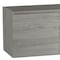 Homeroots 48" Gray Wood Freestanding Bathroom Vanity With White Sink And Two Drawers 627438 - alternate 2