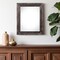 Homeroots 14" x 18" Black Solid Wood Hanging Picture Frame 386515 - alternate 2