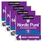 Nordic Pure 20x20x5 Plus Carbon Pleated Air Filter, High Capacity, MERV 8, 4 PK 20x20x5HPM8C-4 - alternate 1
