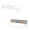Homeroots 71" White And Beige Enclosed And Open Storage TV Stand 546400 - alternate 4
