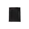 Homeroots 4" x 6" Black Cowhide Picture Frame with Mat 332310 - alternate 1