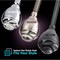 Supply Giant Shower Head, High Pressure 3 Function Massage Showerhead, 1.5 GPM, 2.75in Face Dia. Fixed 74-52337-O - alternate 4
