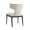Manhattan Comfort Eloria Wood Chenille Side Chair in Cream - Set of 2 DC1622-1 - alternate 4
