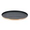 Service Ideas Modern Edge Round Serving Tray, 12in diamater, Rose Gold TRME12RIRG - alternate 1