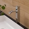 Alfi Brand Tall Polished Chrm Tall Sqr Body Crved Spout Sgl Lever Bathroom Faucet AB1158-PC - alternate 1