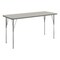 Flash Furniture Commercial Adjustable Height Rectangular Activity Table - Standard Legs-LT GY XU-A2460-REC-LTGRY-T-A-GG - alternate 1