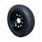 Steelbull - Steel Master SteelBull ST225/75R15 10 Ply TL Highway Rib Tire on a 6 on 5.5 Bolt Black Eight Spoke Wheel 599342SBBLK - alternate 2