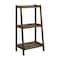 Homeroots 42" Bookcase With 3 Shelves In Antique Chestnut 380032 - alternate 1