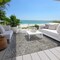 Homeroots 3' X 5' Gray Beige And Black Geometric Washable Indoor Outdoor Area Rug 577559 - alternate 3