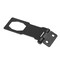 Prime-Line Door and Gate Safety Hasp Hinge Latch with Keyed Twist Knob Lock 3 inch with Screws Matte Black U 117168 - alternate 4
