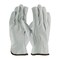 Pip Drivers Gloves, Top Grain Cowhide, Slip-On, Straight Thumb, Natural, M 68-105/M - alternate 2