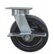 Service Caster 8 Inch Kingpinless Phenolic Wheel Swivel Caster with Brake SCC-KP30S820-PHR-SLB - alternate 1