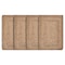 Homeroots 19" Set of Four Natural Jute Placemats 534173 - alternate 3