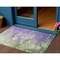 Homeroots 3' X 5' Purple Lilac And Artichoke Green Abstract Washable Indoor Outdoor Area Rug 582176 - alternate 1