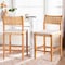 Bali & Pari Chatura Natural Rattan Counter Stool 267-2PC-14588-ZORO - alternate 2