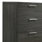 Homeroots 59" Gray Solid and Manufactured Wood Six Drawer Double Dresser 490461 - alternate 4