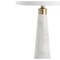Jonathan Y Travis 26.5" Marble/Iron Gold Modern Column LED Table Lamp, White, 2PK JYL5055A-SET2 - alternate 3