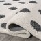Jonathan Y Pere Modern Charcoal Dot Shag White/Gray 4 ft. x 6 ft. Area Rug MOH411A-4 - alternate 3