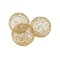 Homeroots Set of Three Gold Wire Five Inch Decorative Orbs, 3PK 373742 - alternate 4