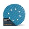 Powertec 5 in. 8-Hole Hook and Loop Diamond Shaped Sanding Discs, Assorted Grits 60/80/120, 60PK 44900-P2N - alternate 1