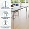 Flash Furniture Wren 60 in x 24 in Adjustable Height Activity Table, Thermal Laminate Top, Standard Legs, Gray XU-A2460-REC-GRY-T-A-GG - alternate 2