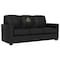 Dreamseat Silver Sofa with AEW The Elite Logo XZ7759001SOCDBK-PSAEW0010 - alternate 1