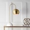 Jonathan Y Stephen 23.5" Metal/Marble LED Table Lamp, Brass Gold/White JYL6000A - alternate 2