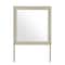 Global Furniture Usa Contemporary Emma Natural/White Mirror EMMA-NATURAL/WHITE-MR - alternate 1