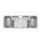 James Martin Vanities Vanity, without top, Glossy White, 59.88 in W x 23.25 in D,  503-V60D-M-GW - alternate 3
